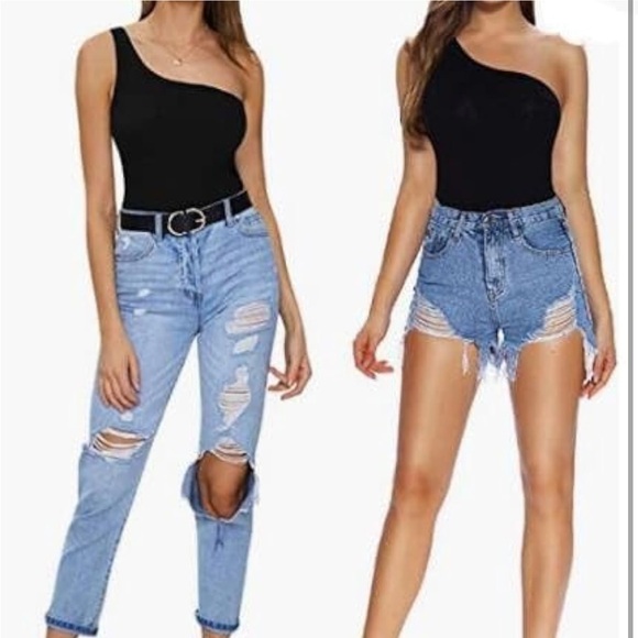 🍀 Naked Wardrobe Sculpt Bodysuit Black 🍀 - Picture 5 of 7